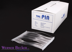 TagPIN Standard transparent (PP) - 125 mm TagPIN (PP)