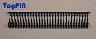 TagPIN  farbig Standard�(PP) - 15 mm schwarz TagPIN (PP)