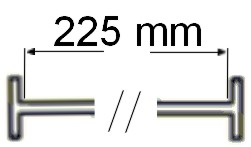 T-End NYLON Standard - 225 mm