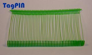 TagPIN  farbig Standard�(PP) - 65 mm gr�n TagPIN (PP)