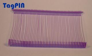 TagPIN  farbig Standard�(PP) - 65 mm lila TagPIN (PP)