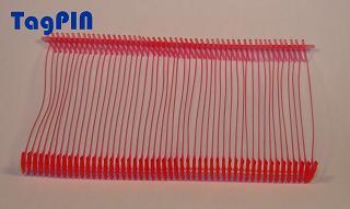 TagPIN  farbig Standard�(PP) - 65 mm rot TagPIN (PP)