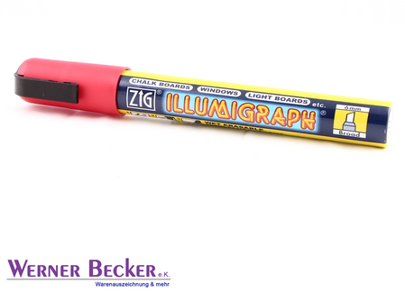 Marker Illumigraph - 5 mm  rot PMA-510