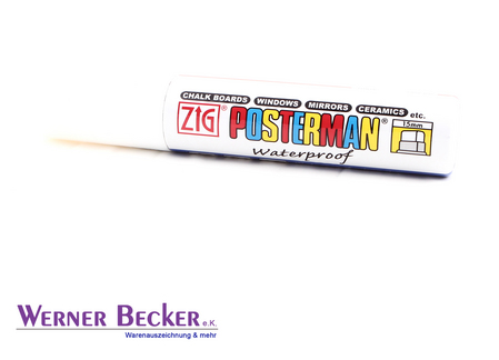 Marker Posterman - 15 mm wei� PMA-120