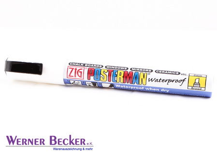 Marker Posterman - 5 mm wei� PMA-50