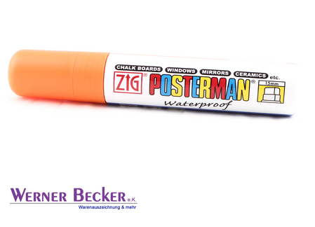 Marker Posterman - 15 mm orange PMA-120