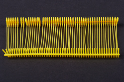 Heftf�den f�r Fleischkennzeichnung - 40 mm (1 Paddle) gelb