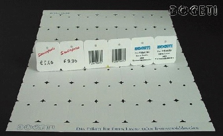 Bogeti-lables - Bogeti-Etiketten 30 x 38 mm