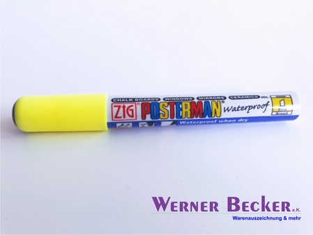 Marker Posterman - 5 mm flour-gelb PMA-50F