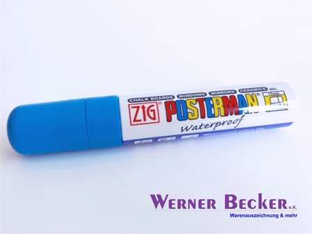 Marker Posterman - 15 mm hellblau PMA-120F