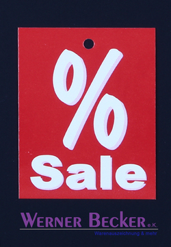  - Gr��e 40 x 50 mm "Sale"