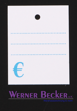  - Gr��e 35 x 45 mm (EURO Druck blau)