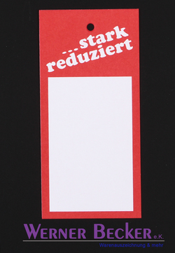  - Gr��e 40 x 85 mm "...stark reduziert"