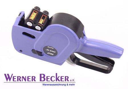  - JUDO 26  2-Zeiler (10 + 6 Stellen) f�r 26 x 16 mm 