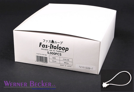 Fas-Itoloop (Baumwoll-Look) - 80 mm wei�
