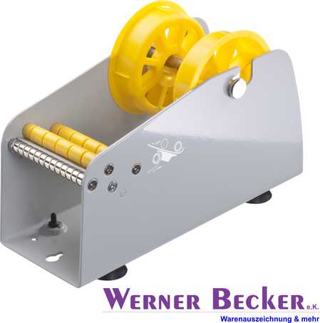 Etikettenspender manuell - Etikettenbreite: max. 77 mm