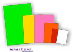 Plakate unbedruckt - Plakatkarton 2-seitig 270 g/qm